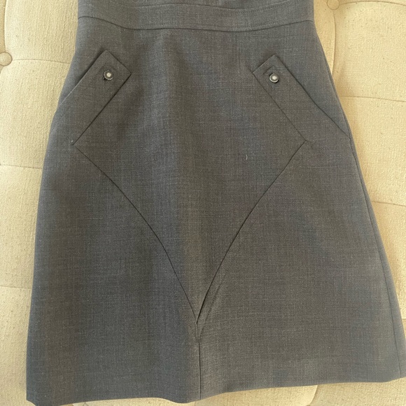 Tory Burch black sleeveless dress with button pockets - Picture 9 of 9